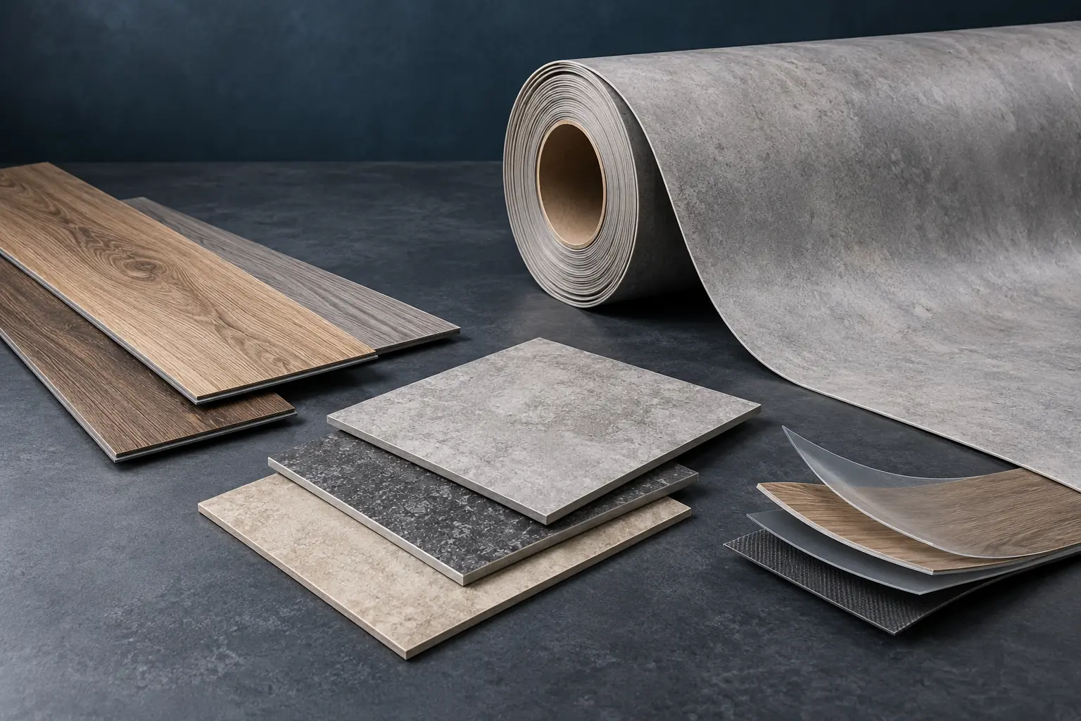 Immagine illustrativa: rivestimenti resilienti per pareti e pavimenti, senza riferimenti a un catalogo reale